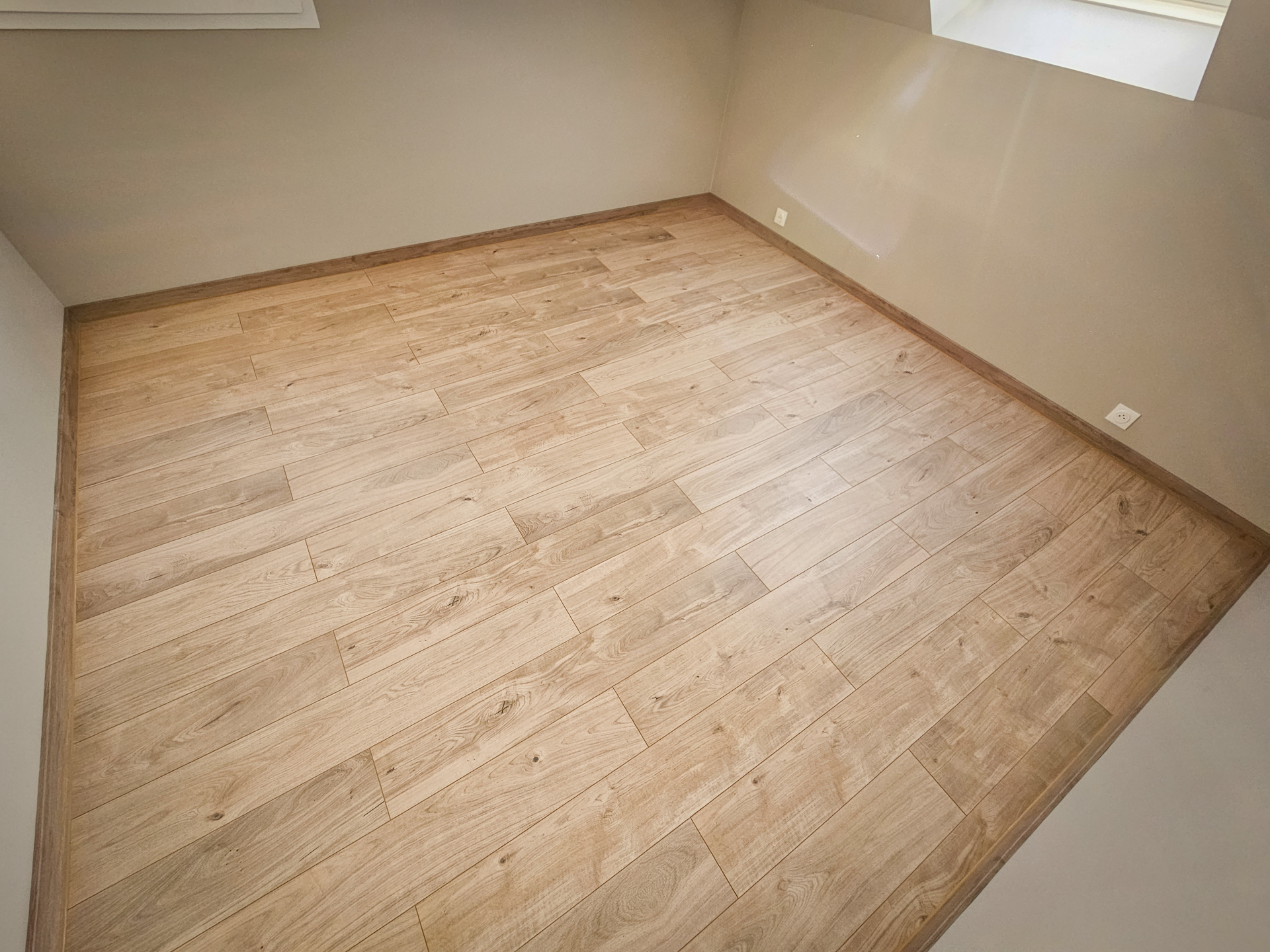 Pose de parquet flottant