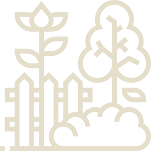 Clôture en bois